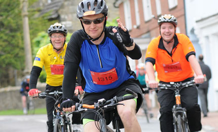 Tony Tullett cycles London to Brighton